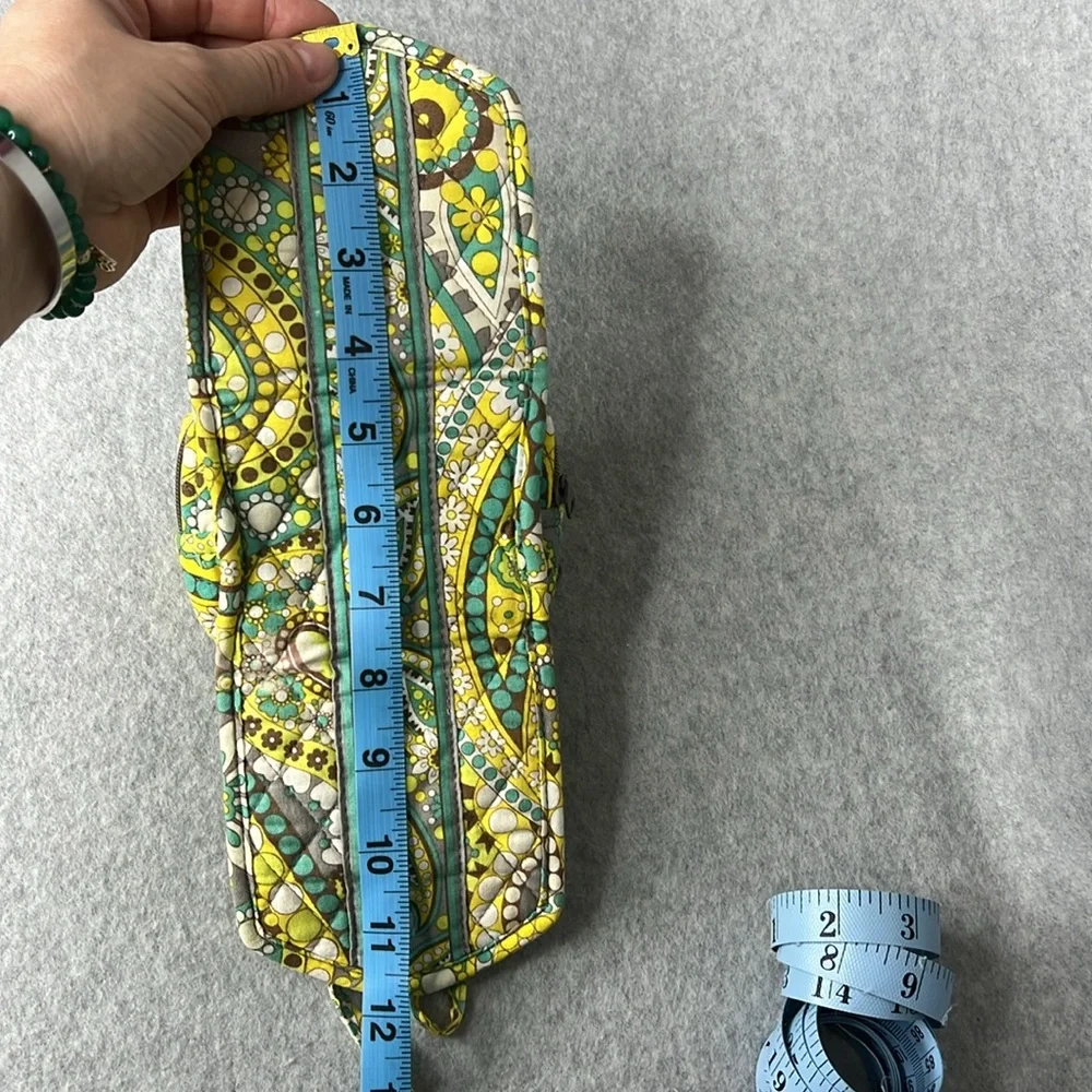 Vera Bradley All Wrapped Up Jewelry Travel Case Lemon Parfait Retired - Picture 9 of 17
